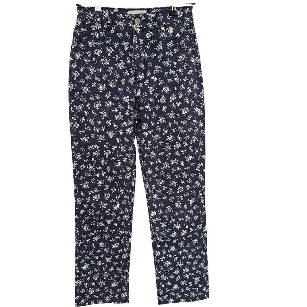 Free People Rolla's Elderflower High Rise Straight Leg Jeans, Size 25, Like New